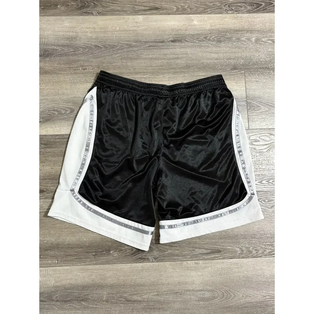 Vintage AND1 Striped Baggy Basketball Shorts Workout Streetwear - Men’s XXL 2XL
